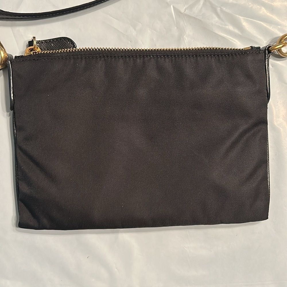 Authentic Black Prada Nylon/Leather Crossbody Bag - Picture 3 of 16